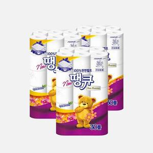 [기타][수목제지] 1+1+1 트루마리 땡큐 30M 30롤(총3팩)