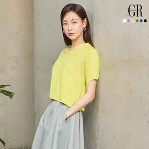 25SS 썸머 인견 블렌디드 티블라우스 6종 (후드2+브이넥2+라운드2)