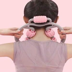 핸들 마사지롤러 지압 셀프마사지기 종아리안마기-W9D9B8B