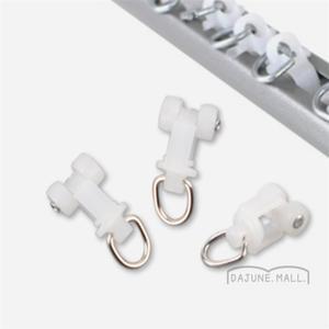 커튼레일롤러 15P 커튼레일고리 커튼링 커튼롤러