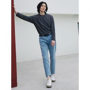탑텐 남성 COOL 테이퍼드 크롭 데님MSE2DP1903