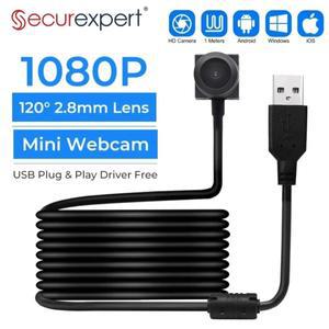 1080P 풀 HD 미니 USB 비디오 카메라 노트북 PC 웹캠 용 2.8/3.6mm 렌즈 플러그 앤 플레이 장착 된 광각 CC