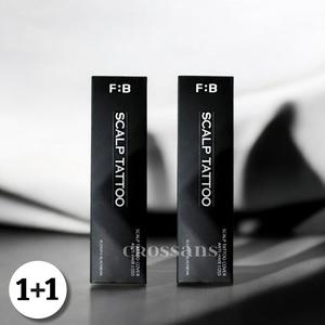 (5월15일 순차발송) 포뷰트 두피 타투 스틱 블랙 정수리 헤어라인 커버 15g 2개