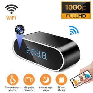 Wifi 카메라 시계 풀 HD 1080P 무선 제어 적외선 야간 감시 카메라 가정 안전 감시 실내 네트워크 카메라