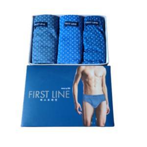 TRY 트라이 맥시퍼스트브리프 유색U 삼각팬티 3매