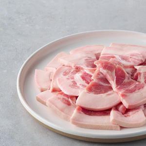 (1+1) 돈두육미 국내산 돼지 특수부위 뒷고기 꼬들목살 500g (총 1kg)