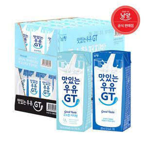 (혼합) 맛있는우유GT 흰우유 200ml 24팩+고소저지방 190ml 24팩