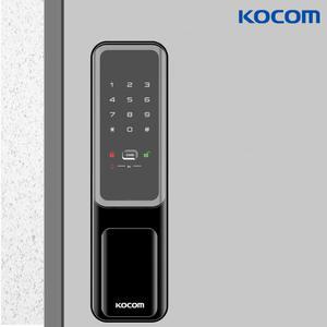 코콤 KDL-U8800S 무타공도어락 푸시풀 스마트 디지털 현관문도어락 번호키 설치