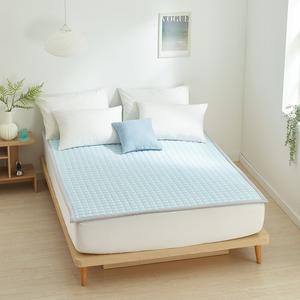 아이스쿨 냉감 여름패드 고정밴드 침대 패드  160x200)