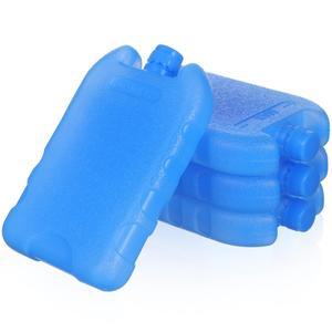 4Pcs 또는 에어컨 팬 얼음 크리스탈 상자 14세 이상 도시락 Iceless Cooler Pe 블록