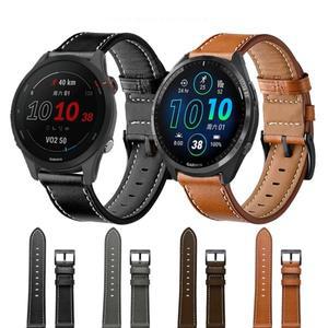 TicWatch Pro 3 용 스트랩 교체 밴드, GPS GTX 2021 스마트 워치 가죽 팔찌, S2 E2 벨트, 22mm