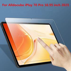 Alldocube iPlay 70 Pro 10.95 인치 2025 HD 강화 유리 프리미엄 9D 필름 용 투명 태블릿 화면 보호기