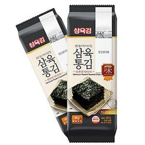 삼육김통김 40g 식탁용 특대 1박스 24봉 가정용 업소용 식당식자재용 도매가