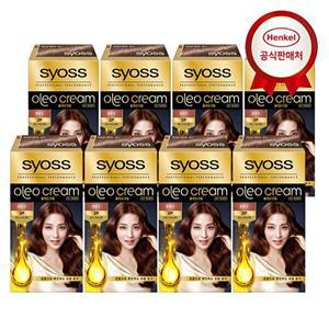 [헨켈뷰티]NEW 사이오스 올레오크림 새치염색약 2-P 펄핑크 x 8개