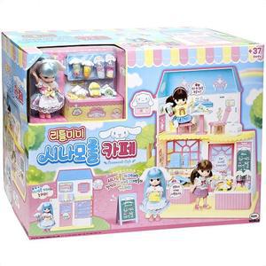 카페놀이 리틀미미 시나모롤 2층 카페 디저트샵 소꿉놀이완구 소꿉놀이세트