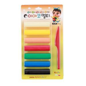 [edukids] 이야코 만지락 멀티7색 칼라유토