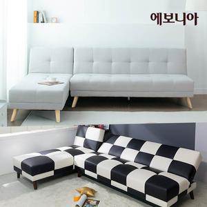 클로이소파베드/등받이조절/코너분리형/콤비소파/공간분리/공간활용/거실 기역자