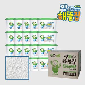 쨍하고해뜰집 제습제 525ml X 24개 베이직 플레이크 타입 습기제거제 옷장용 방습제 흡습제 옷장