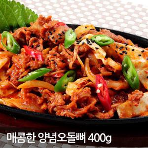매운 오돌뼈 400gX1팩 양념 돼지오돌뼈 캠핑안주 대종푸드