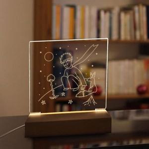 [태양무역]공간하우스 DIY 아크릴 무드등 만들기 드로잉 조명 제작 키트 무드등 SCA063A