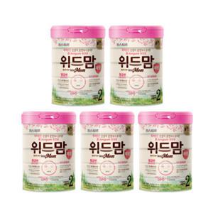 파스퇴르 리뉴얼 위드맘 제왕 2단계 750g 5캔