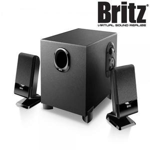 브리츠 BZ-NS10BT 블루투스 스피커 2.1채널 17W 고출력 우퍼 AUX/RCA 외부입력 TV연결 PC
