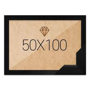 [누니액자]보석십자수 패브릭형 액자 50x100 고급형 우드 블랙 (아크릴 보호필름-스티커판 포함) (누니...
