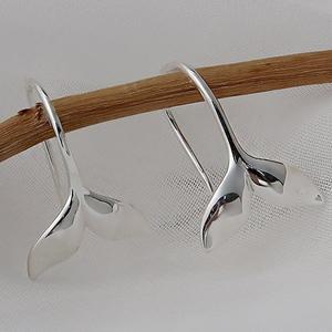 [메리그린]925 SILVER 실버 심플테일 귀걸이