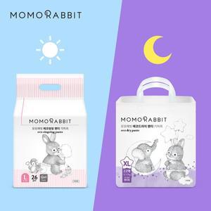 [모모래빗]낮밤COOL쿨세트(에코씽씽 여아 6팩+드라이2팩)