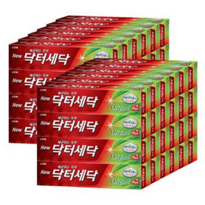 불소치약 잇몸치약 티트리오일치약 닥터세닥오리지날플러스140g 4입 12개