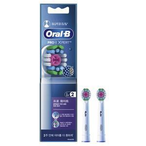 [오랄비][Oral-B] 오랄비 3D 화이트 리필모 2입 EB18RX-2