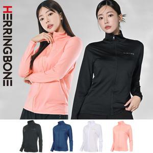 여성 루즈핏 래쉬가드 집업 멀티 스포츠 수영복 비치웨어 상의 RC903W