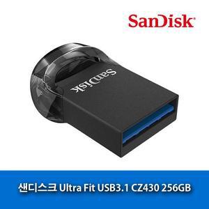 샌디스크정품 초소형 USB 울트라 핏 CZ430 256GB