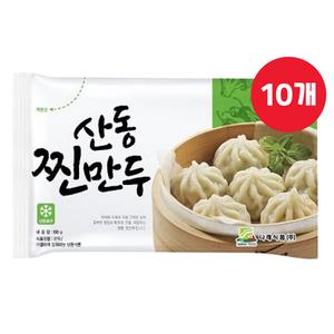 산동 고기 찐만두 180g x 10개 산동만두 딤섬