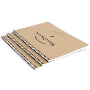 모닝글로리 4000 중고생 스케치북 (항균) 247x254mm 170g 도화용지 25매/랜덤