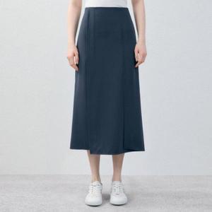 리스트 언밸런스 슬릿 미디 스커트 TWWSKO50010