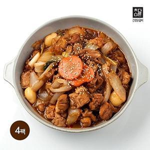 [참다른]춘천직송 참다른 국내산순살 간장닭갈비 500g x 4팩