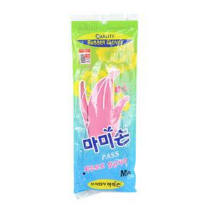 01289 마미손 고무장갑(패스/M/10개)손바닥210xH350mm