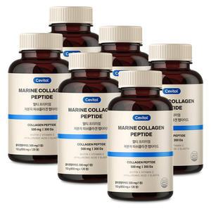 세비톨 멀티 프리미엄 저분자 피쉬 콜라겐 펩타이드, 850mg x 120정, 6세트