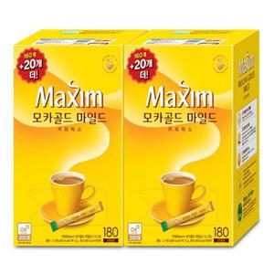맥심 모카골드 커피믹스 180T X 2