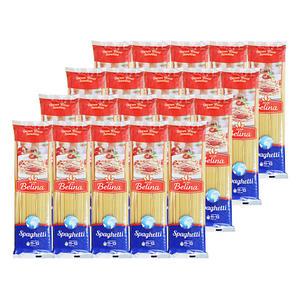 베리나 듀럼밀 세몰리나 100% 스파게티 500g 20개 터키산 파스타 면