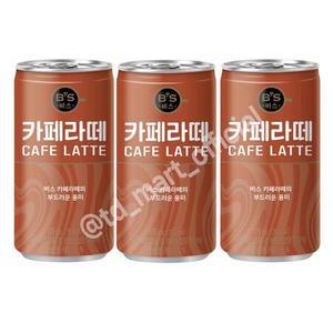 [무료배송] 비스 카페라떼 175ml x 30캔-3박스(90캔) 커피 음료