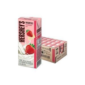 허쉬 초콜릿 드링크 딸기 190ml 24개