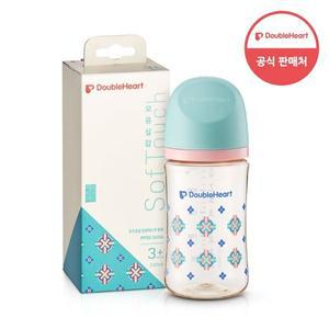 [더블하트] 모유실감 3세대 PPSU 단청 240ml (M젖꼭지포함)