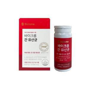 바이크롬 간 유산균 500mg x 30캡슐