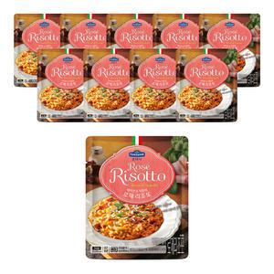 [소비기한 임박] 폰타나 베이컨&치폴레 로제 리조또 250g, 10개