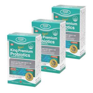 킹 프리미엄 프로바이오틱스 500mg 60개입 3개