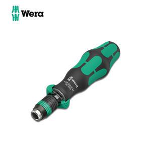 베라 838 RA-R M 비트 홀딩 라쳇 스크류 드라이버 핸들 퀵릴리즈척 6.35mm 051493 WERA