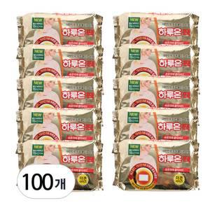하루온 붙이는 핫팩 100개