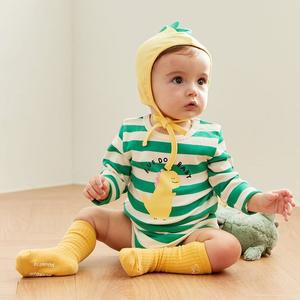 [블루독베이비] STRIPE공룡바디수트 (44170-676-01)